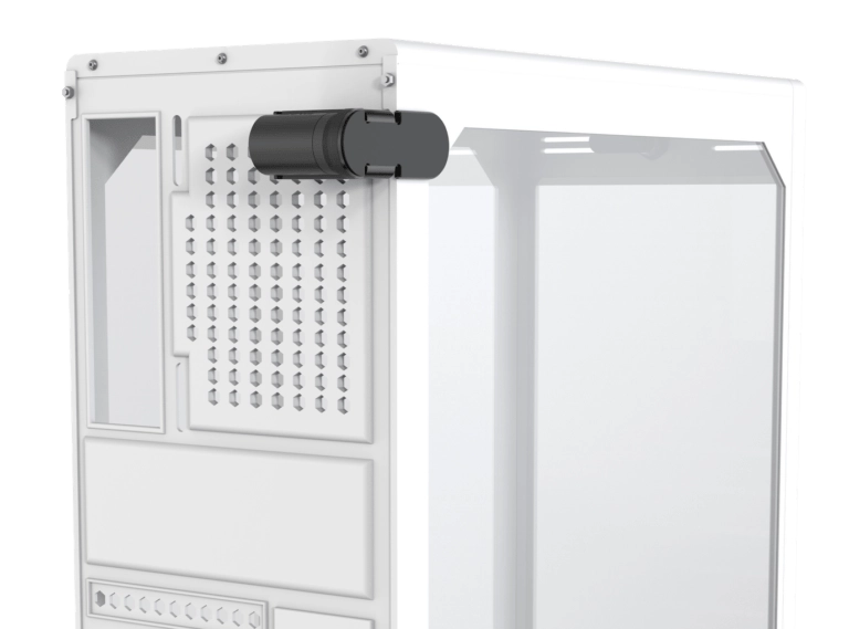 Desktop Lock, montiert an einem Desktop-Tower