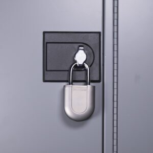 Padlock in einem Schließfach