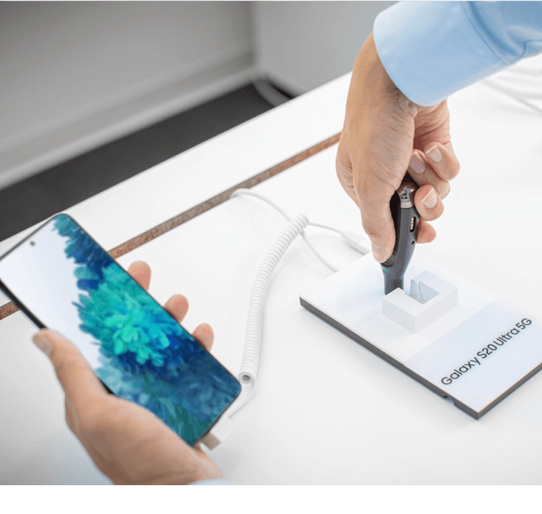Handy gesichert und entsperrt mit OneKEY