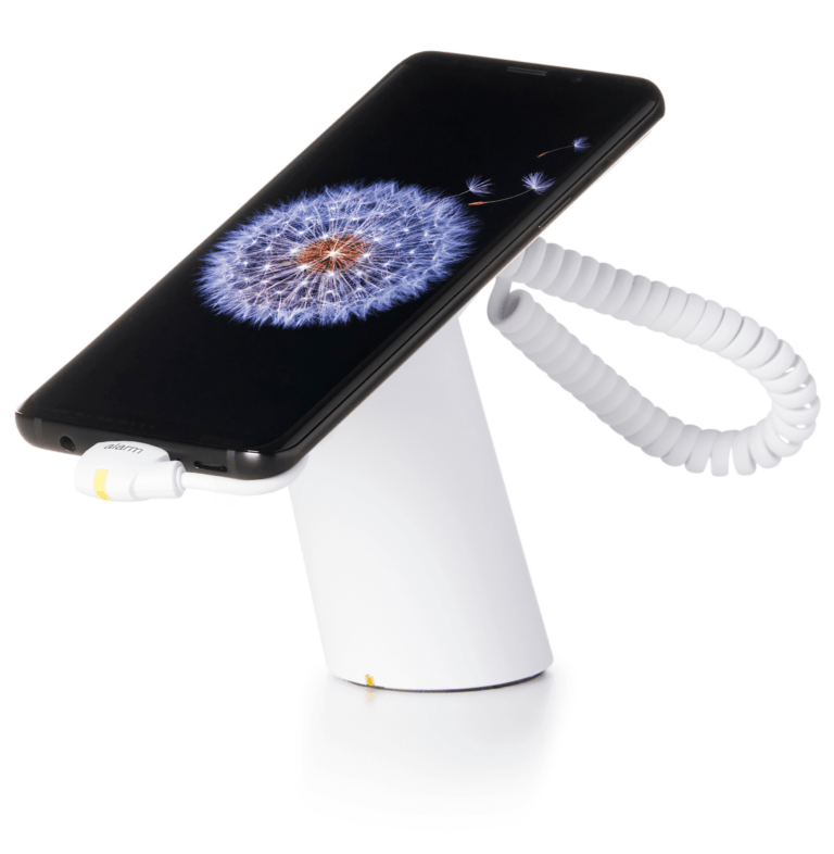 Samsung Galaxy-Handy auf einem OnePOD