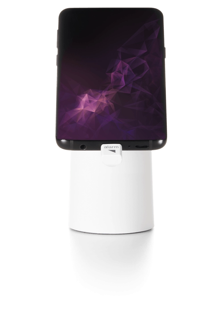 OnePOD One65 mit einem Galaxy S9
