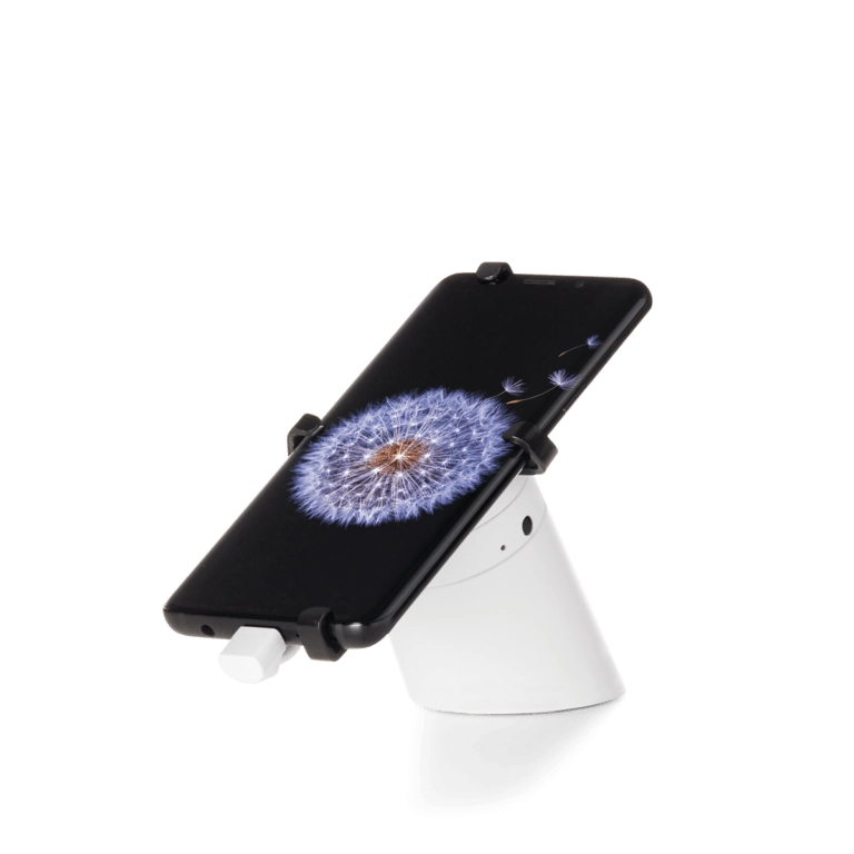 One40 OnePOD zeigt ein Samsung Telefon an