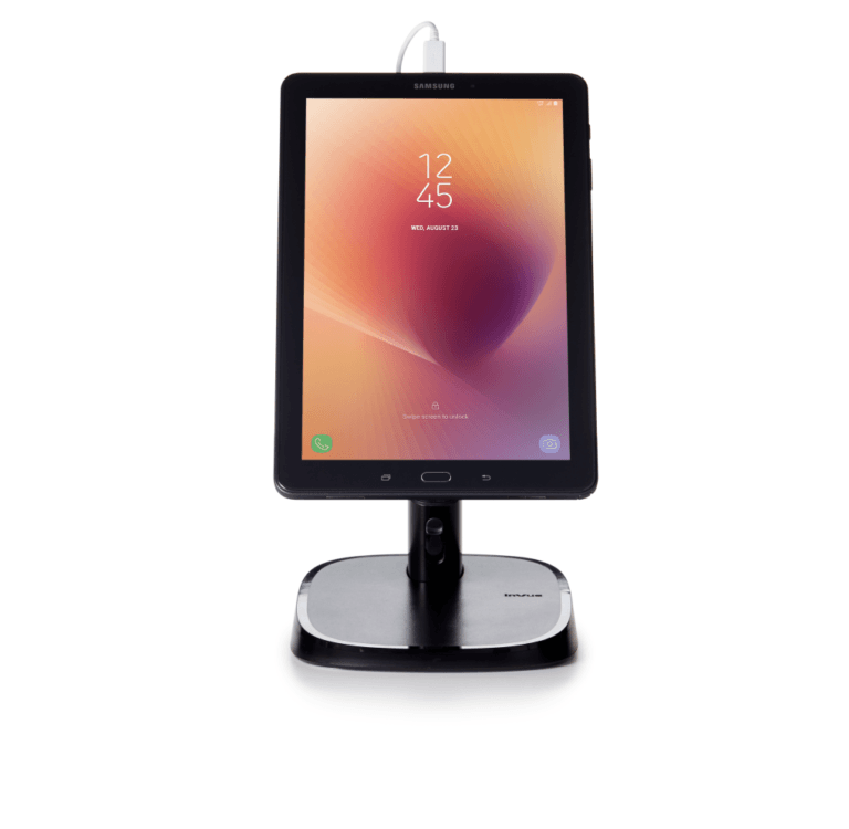 Tablet auf sicherem Display