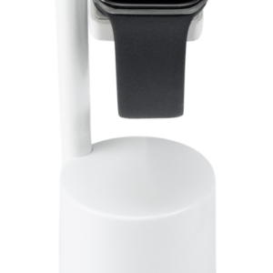 Smartwatch auf weißem Sicherheitsdisplay