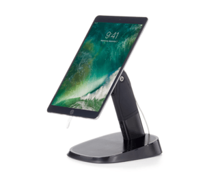 Tablet-Ständer auf dem Display