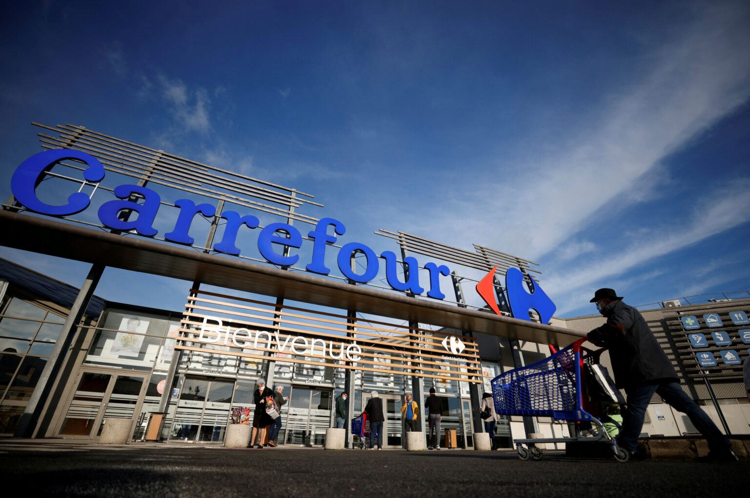 Carrefour Hypermarkt in Frankreich