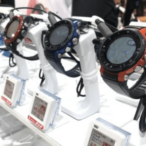 Smartwatches auf sicherem Display