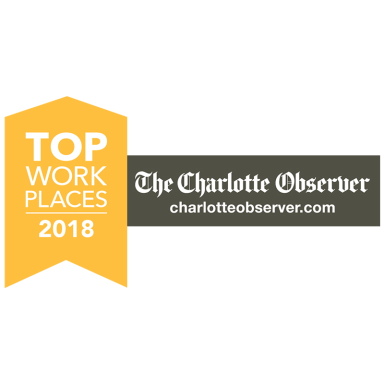 InVue Ernennung zum Top-Arbeitsplatz 2018 in Charlotte, NC