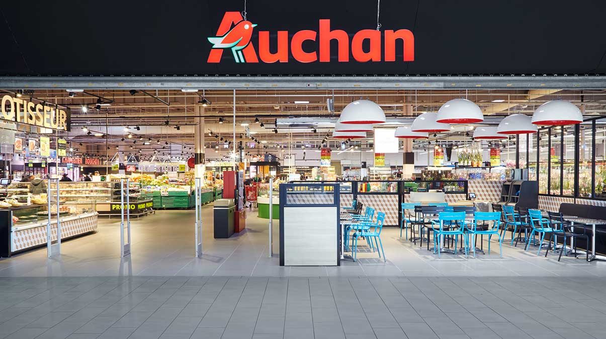 Auchan Store außen