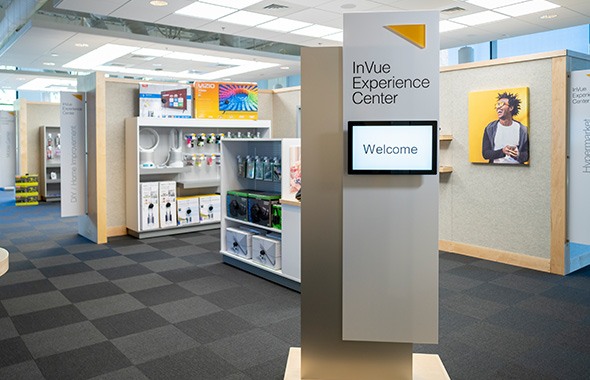 InVue Experience Center am Hauptsitz