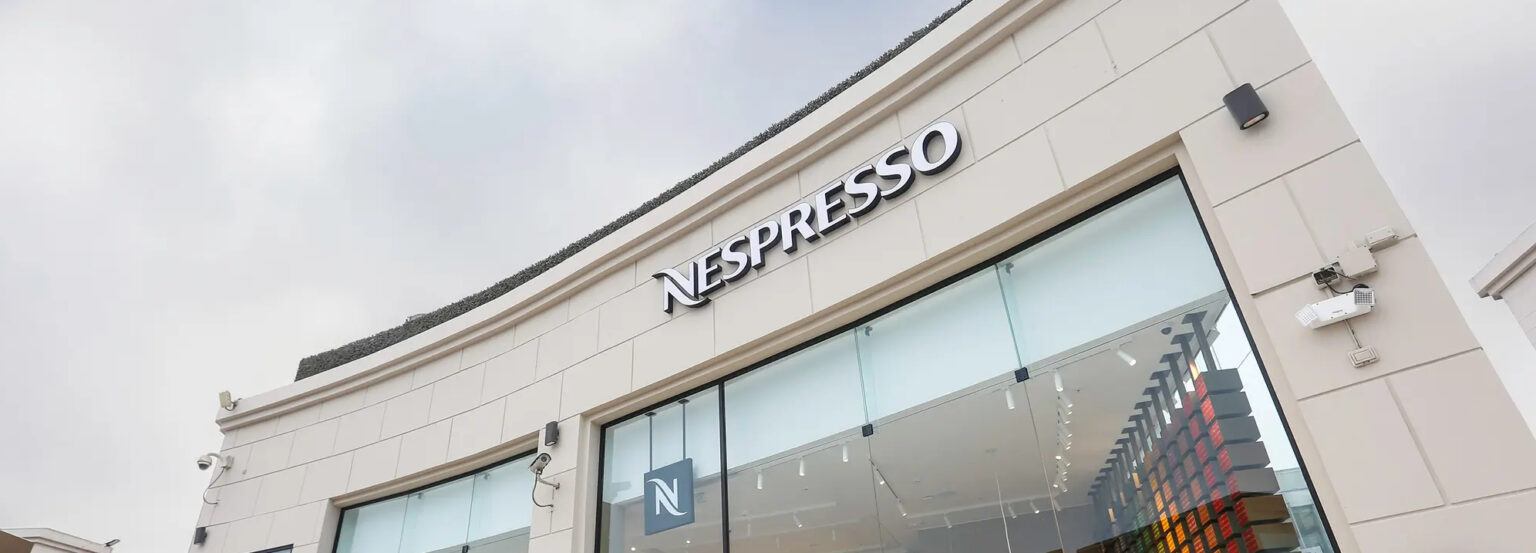 Nespresso Schaufenster