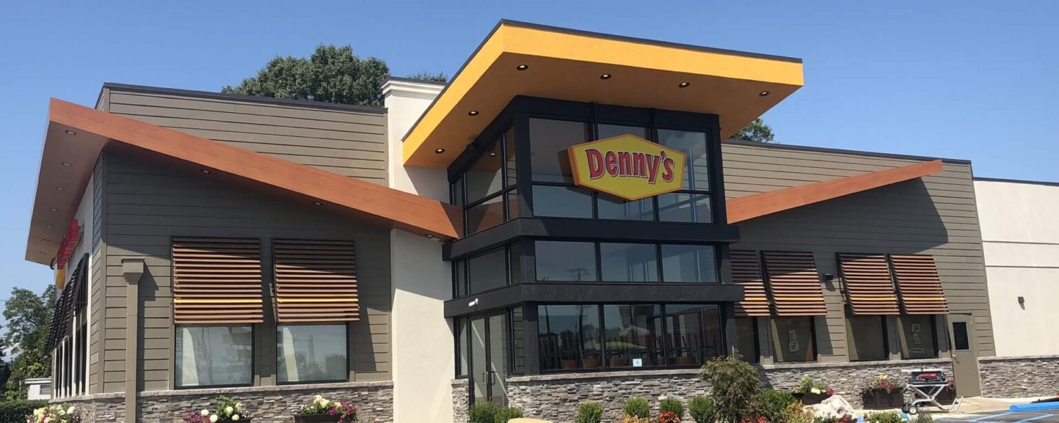 Denny's Äußeres Gebäude