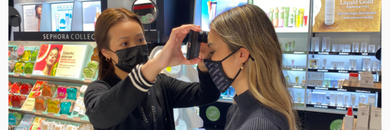 Sephora personalisiert das Kundenerlebnis mit Skin-Scanning-Technologie und InVue's Custom POS Cases