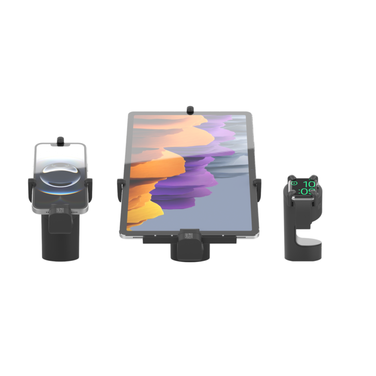 Die OnePOD -Lösung für Smartphones, Tablets und Wearables für eine sichere Anzeige