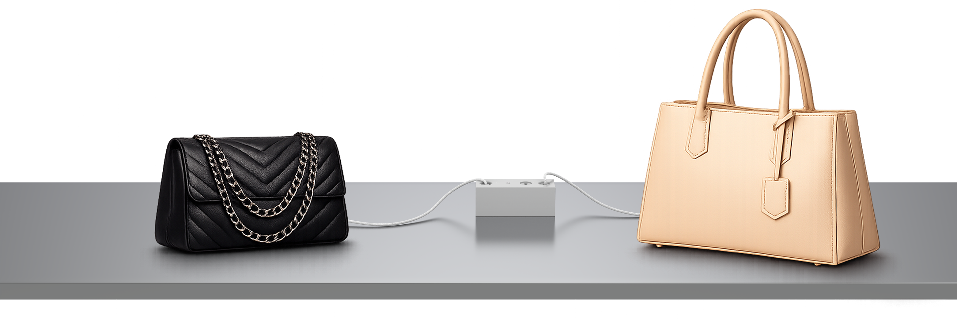 Luxe Lock-Sicherheitssystem für hochwertige und luxuriöse Taschen und Geldbörsen